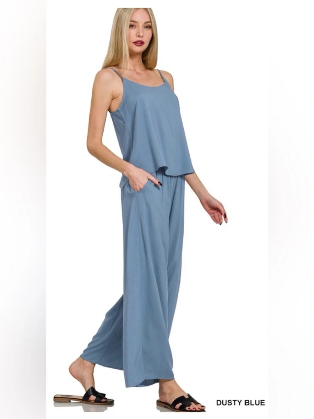 #1370 Easel 2 Piece Tank & Pant Set